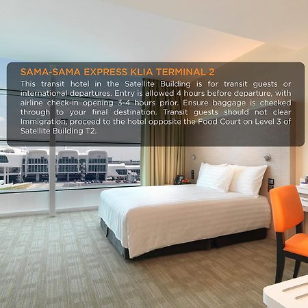 Sama-Sama Express Klia Terminal 2 - Airside Transit Hotel Sepang Exterior photo