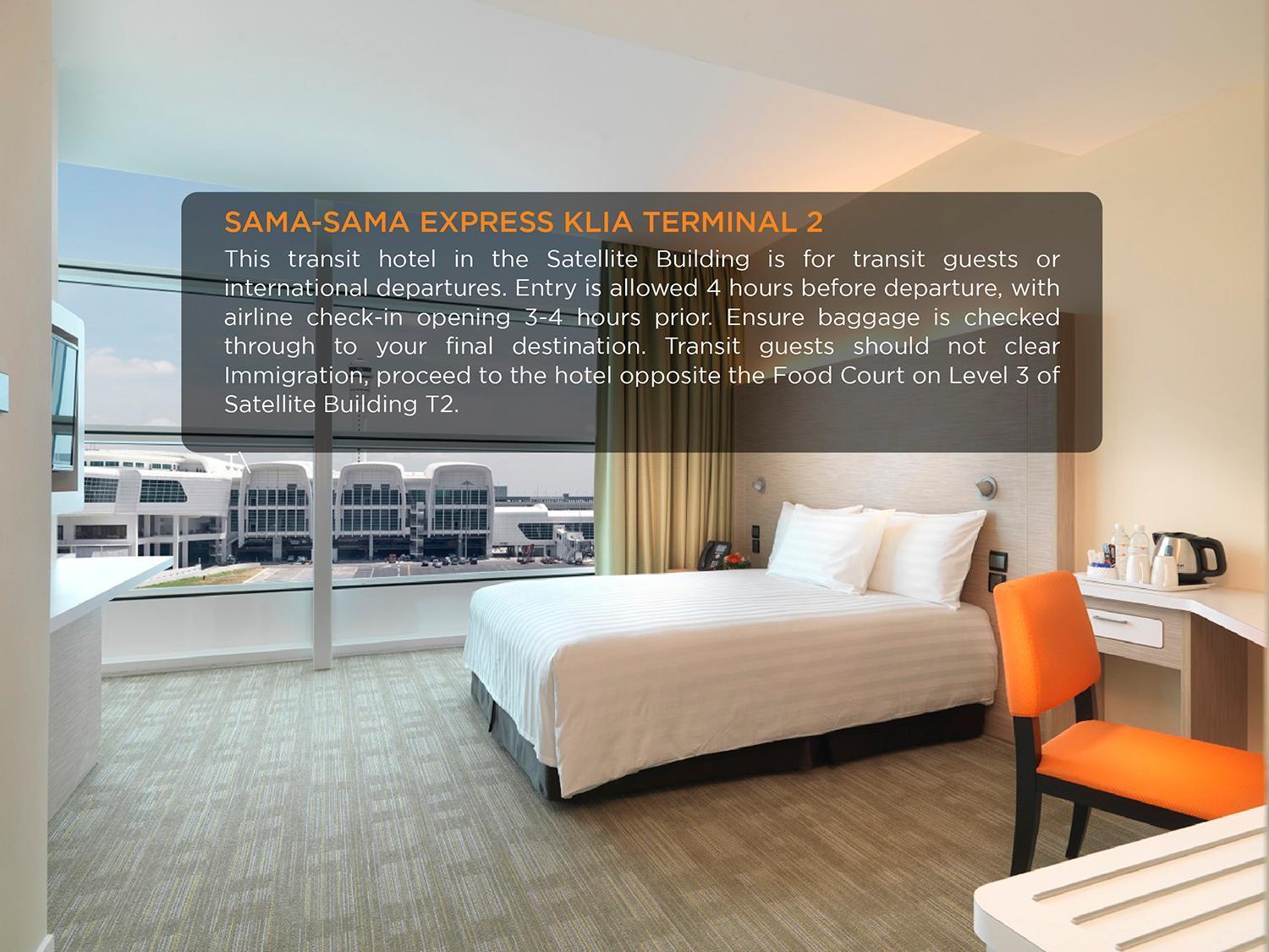 Sama-Sama Express Klia Terminal 2 - Airside Transit Hotel Sepang Exterior photo